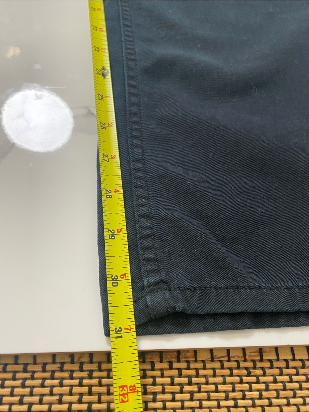 Polo Ralph Lauren Black Chino Pants 38x30 Classic Preppy Casual Mens - Picture 11 of 12